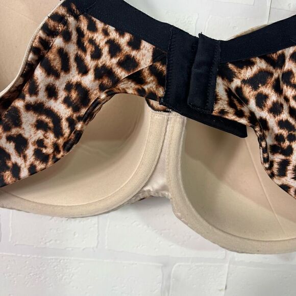 Soma Womens Balconette Bra Size 42D Leopard Print Stunning Support Smooth - Picture 5 of 9